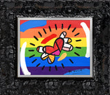 HEART PRIDE -  Mixed Media Original