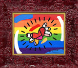 HEART PRIDE -  Mixed Media Original