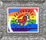 HEART PRIDE -  Mixed Media Original