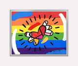 HEART PRIDE -  Mixed Media Original