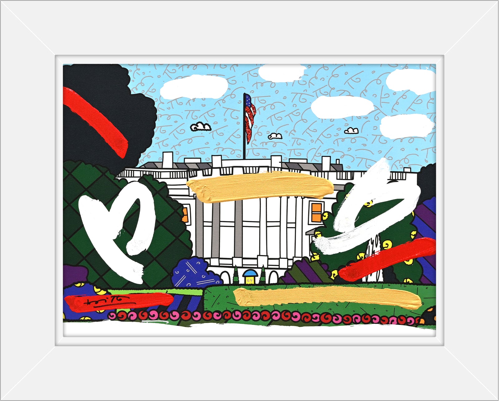 1600 PENNSYLVANIA AV -  Mixed Media Original