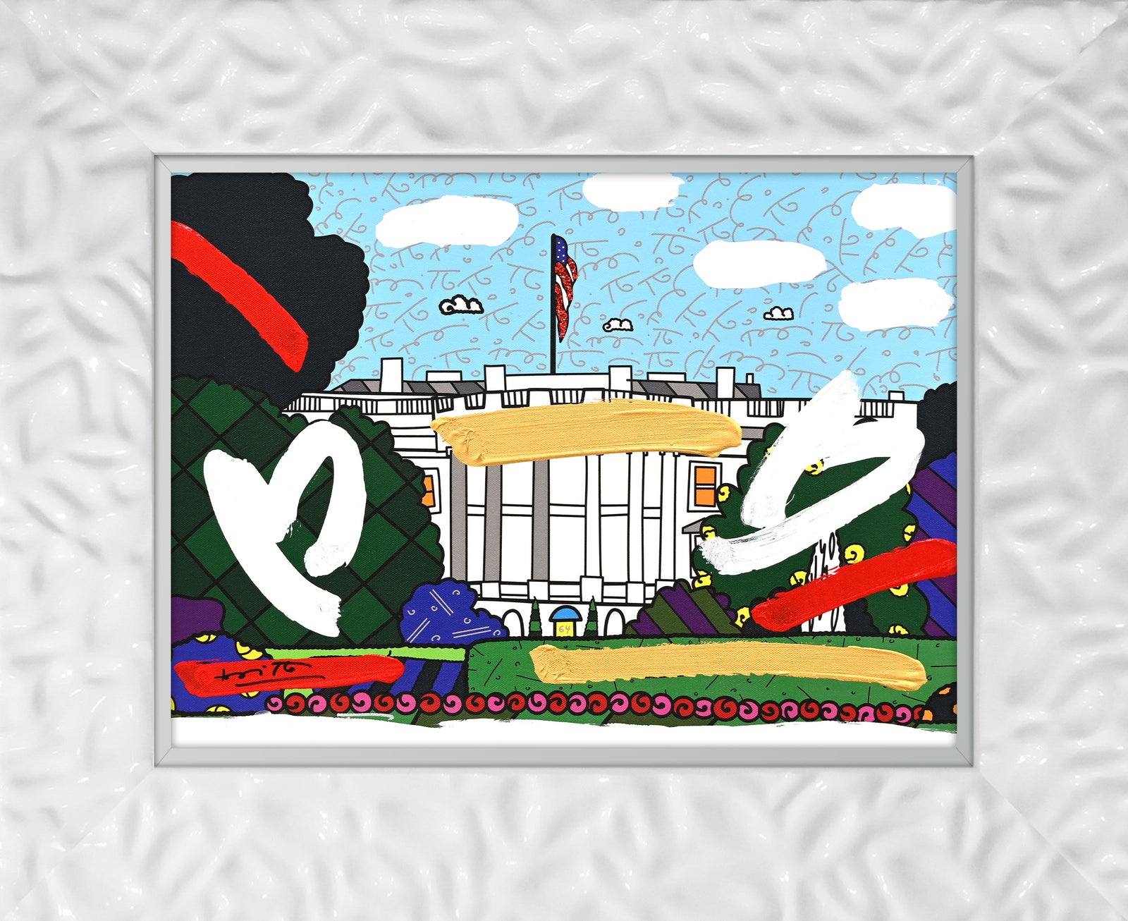 1600 PENNSYLVANIA AV -  Mixed Media Original