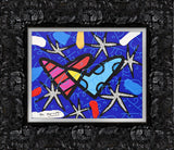 PERFECT LOVE IN THE TWILIGHT -  Mixed Media Original *SOLD*