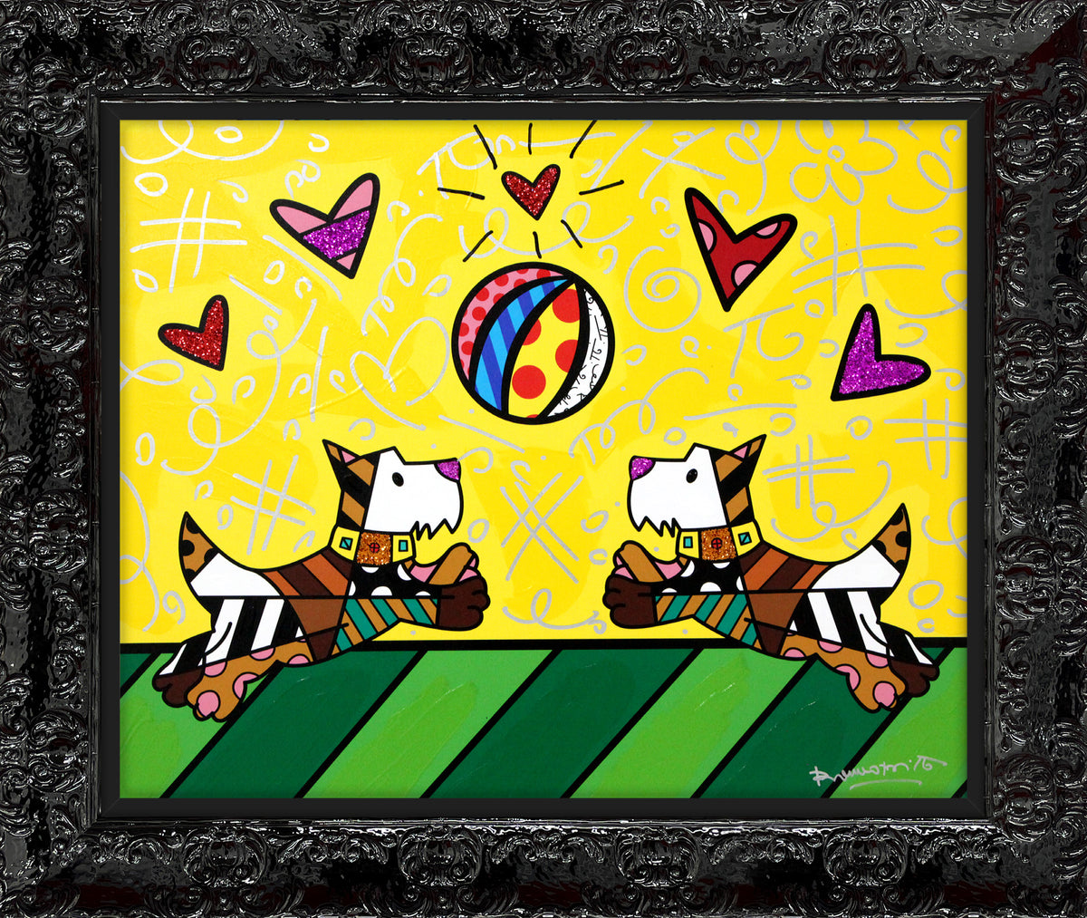 PLAYING TIME -  Mixed Media Original