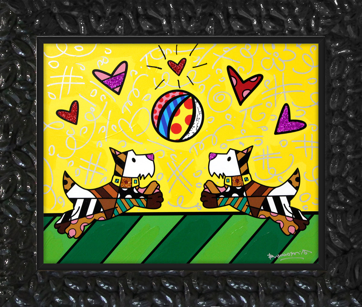 PLAYING TIME -  Mixed Media Original