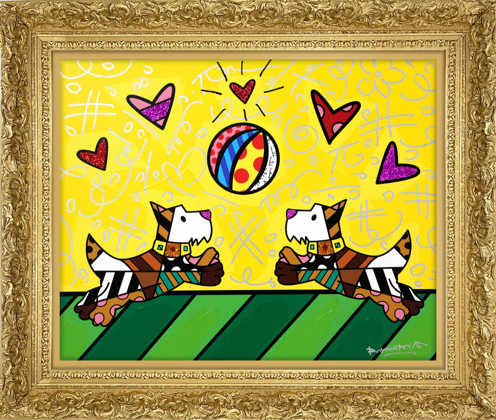 PLAYING TIME -  Mixed Media Original