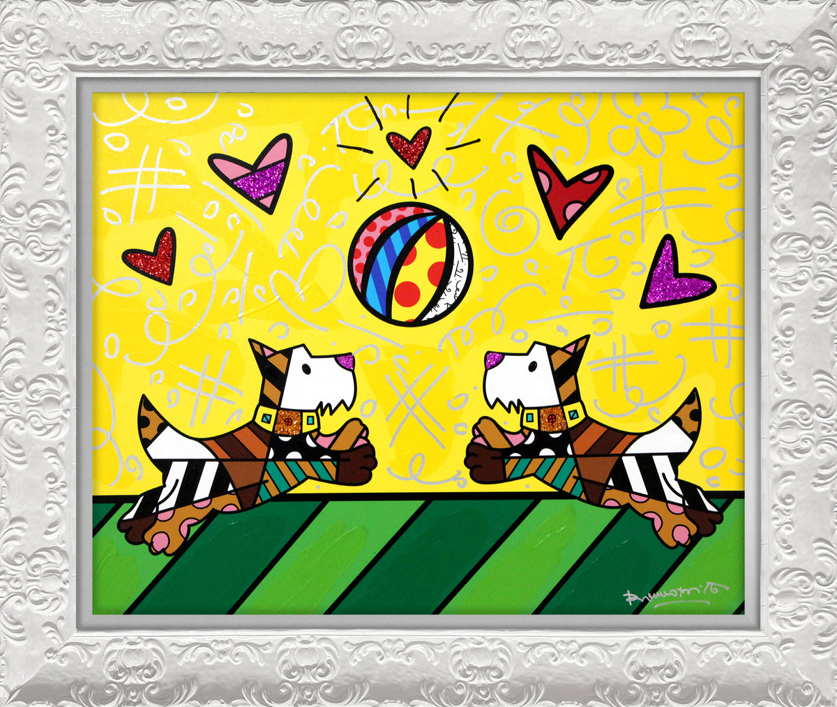 PLAYING TIME -  Mixed Media Original