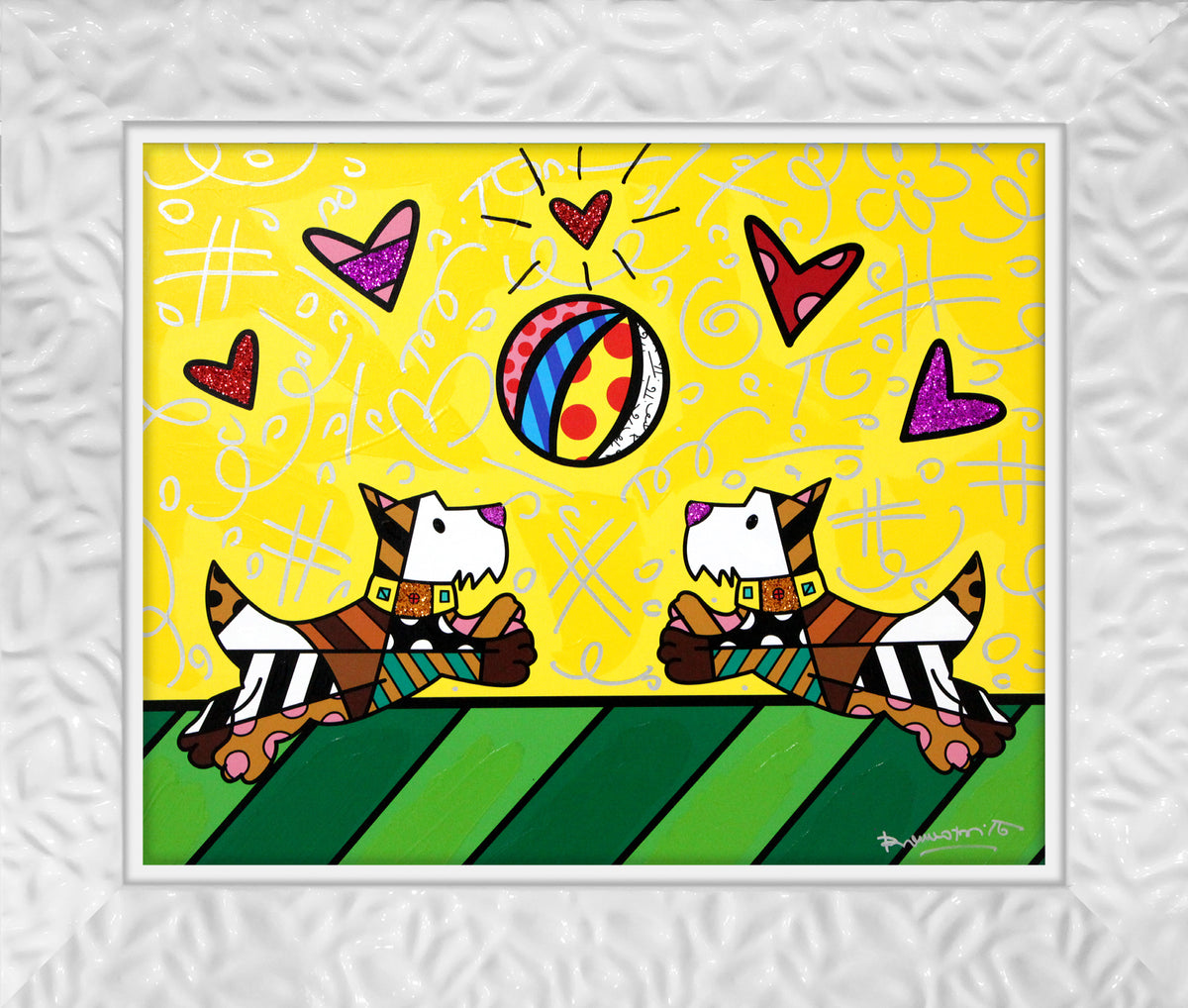 PLAYING TIME -  Mixed Media Original