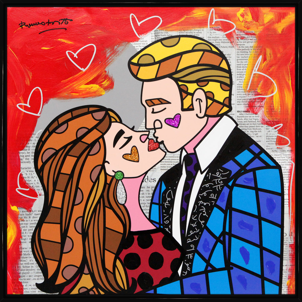 BEAUTIFUL DAY -  Mixed Media Original