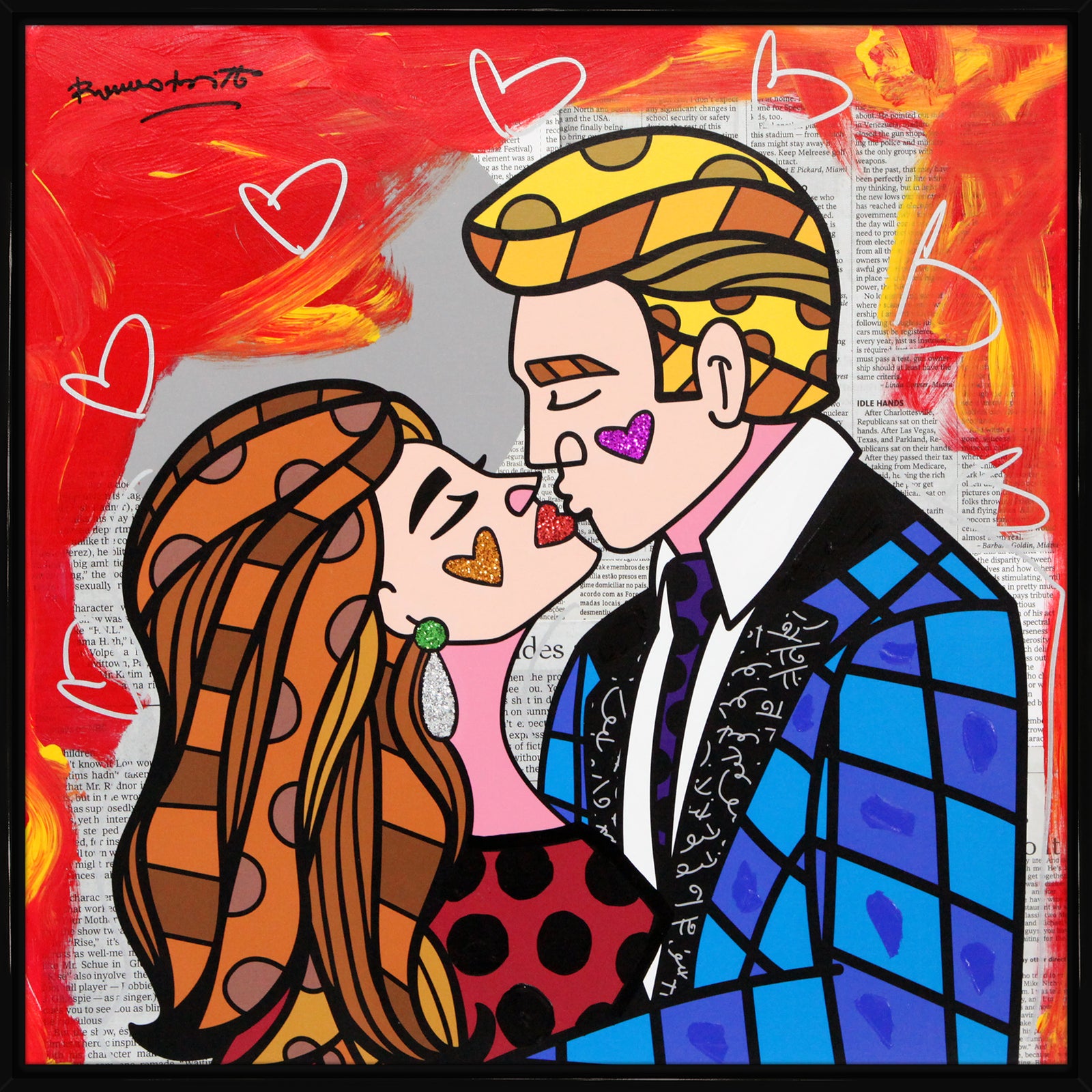 BEAUTIFUL DAY -  Mixed Media Original