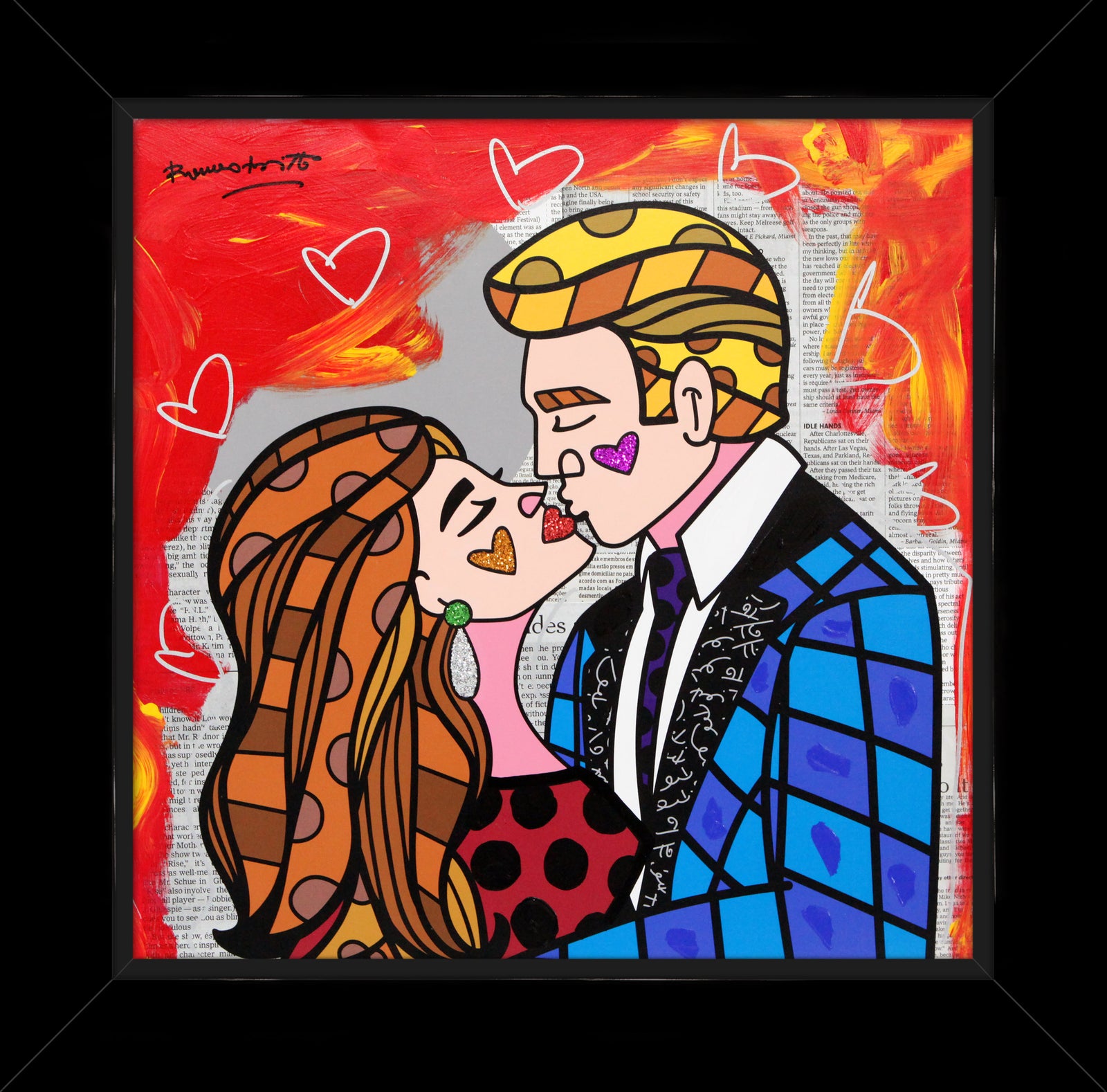 BEAUTIFUL DAY -  Mixed Media Original