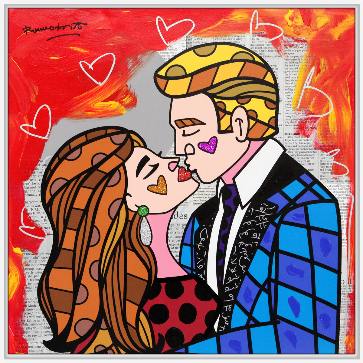 BEAUTIFUL DAY -  Mixed Media Original