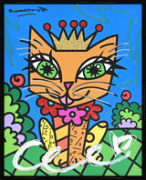 ROYALTY CAT - Mixed Media Original