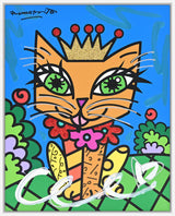 ROYALTY CAT - Mixed Media Original