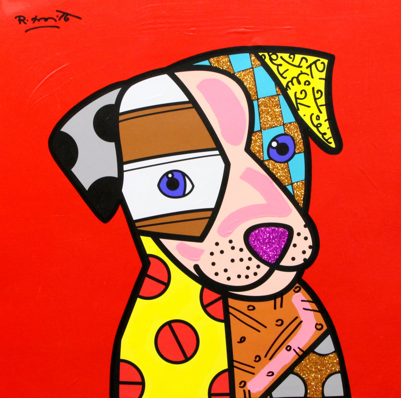 ANDY - Mixed Media Original