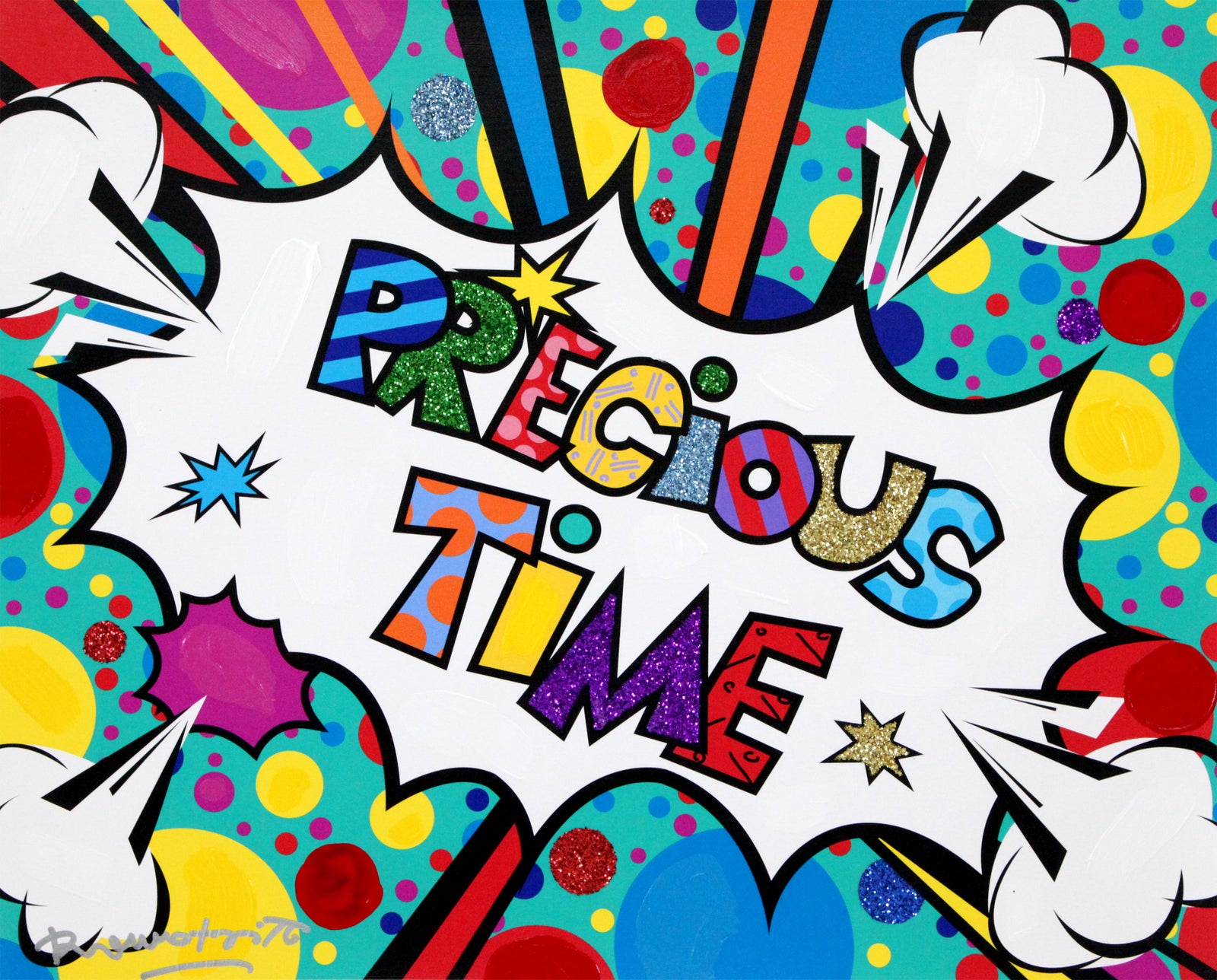 PRECIOUS TIME -  Mixed Media Original