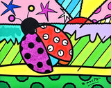 LADY BUG - Mixed Media Original