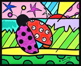 LADY BUG - Mixed Media Original