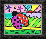 LADY BUG - Mixed Media Original