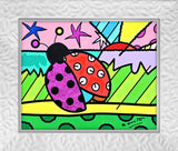 LADY BUG - Mixed Media Original