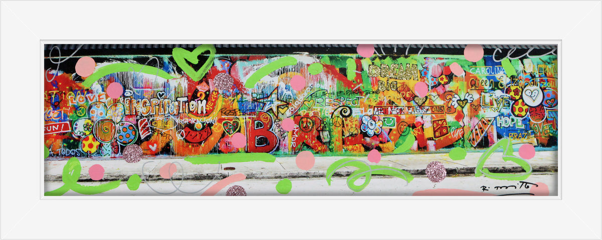 studio mixed media original  colorful decorative collectible gift idea