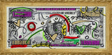 $1,000,000 -  Mixed Media Original *SOLD*