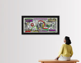 $1,000,000 -  Mixed Media Original *SOLD*