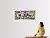 $1,000,000 -  Mixed Media Original *SOLD*