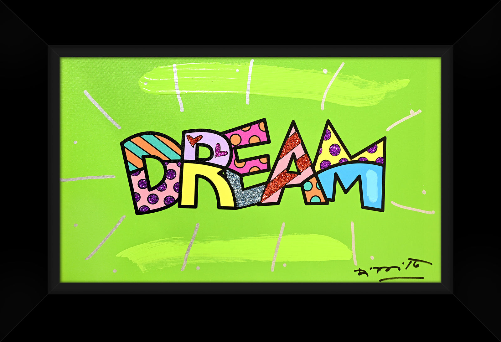 DREAM (WORD) -  Mixed Media Original
