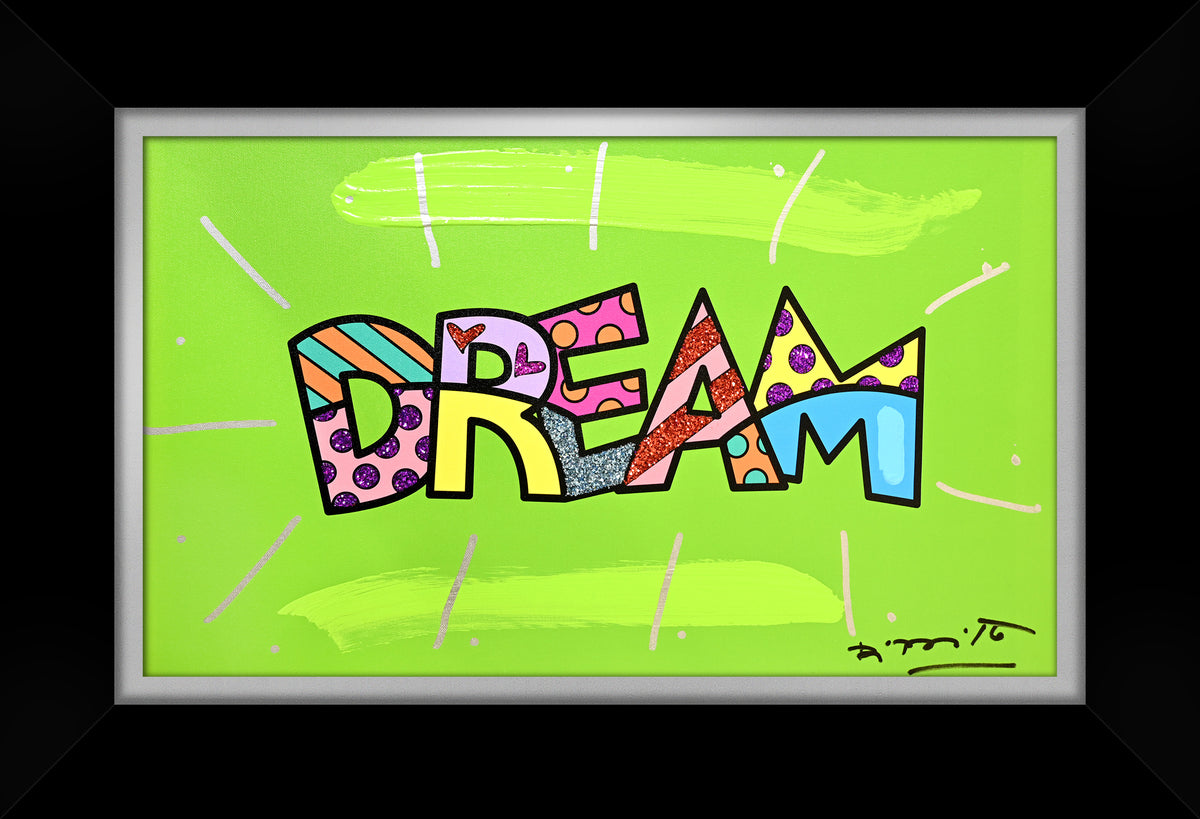 DREAM (WORD) -  Mixed Media Original