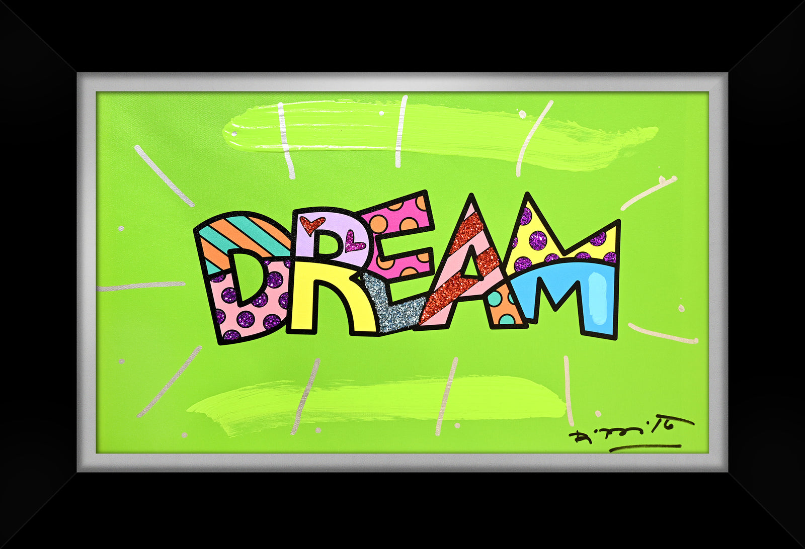 DREAM (WORD) -  Mixed Media Original