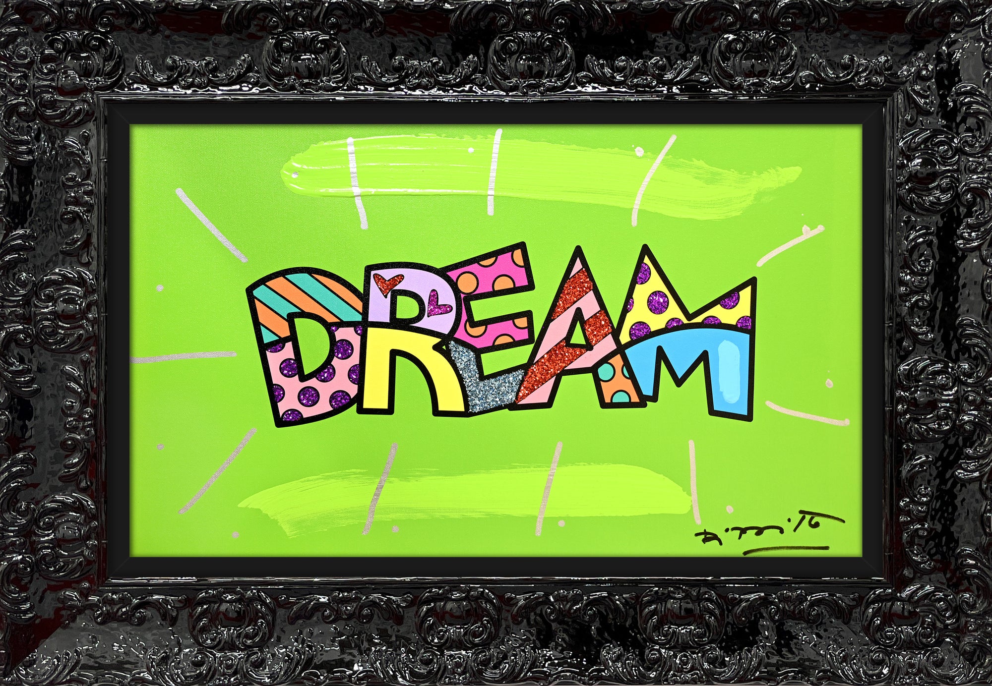 Dream (Word) - Mixed Media Original - Shop Britto