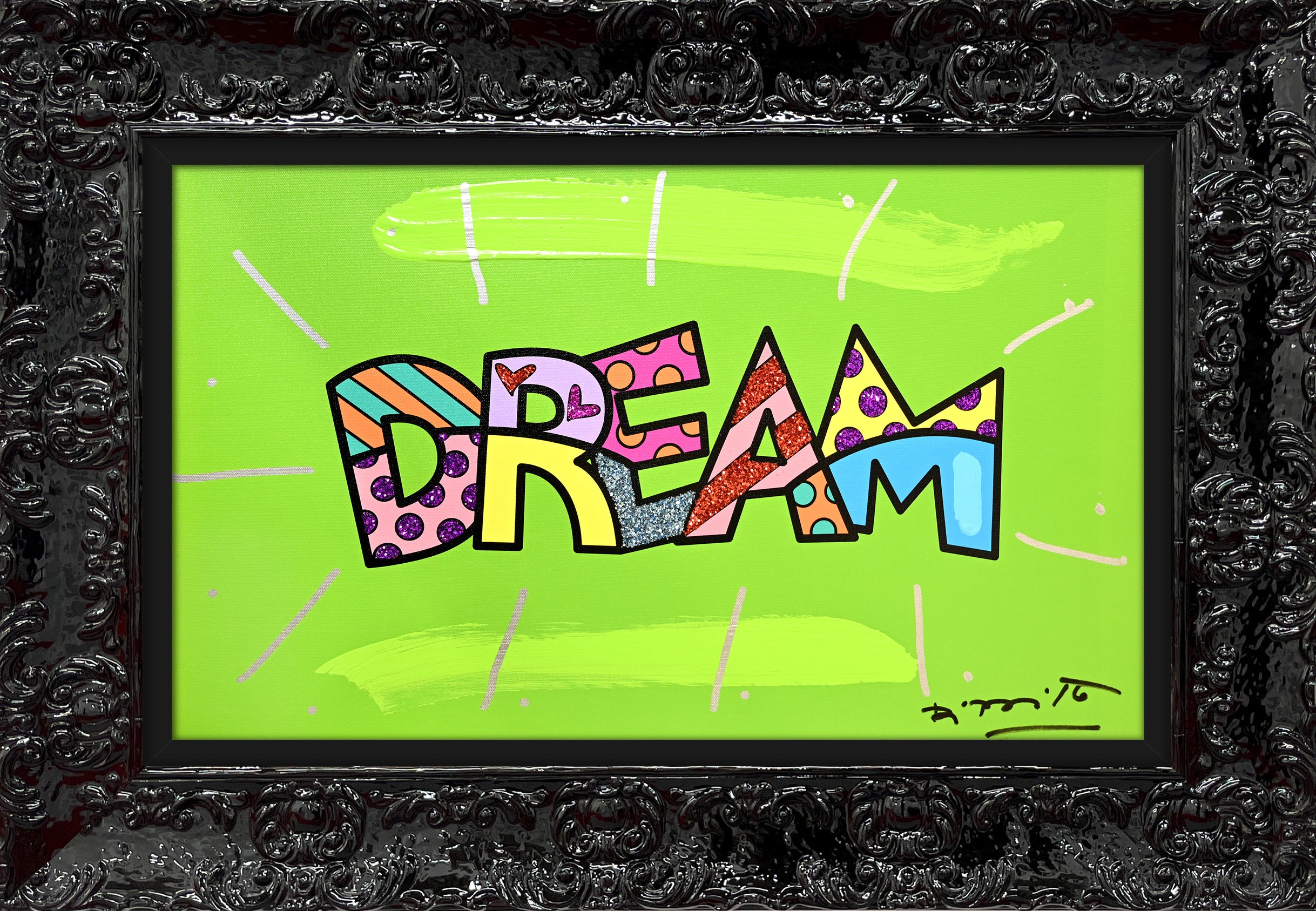 Dream (Word) - Mixed Media Original - Shop Britto