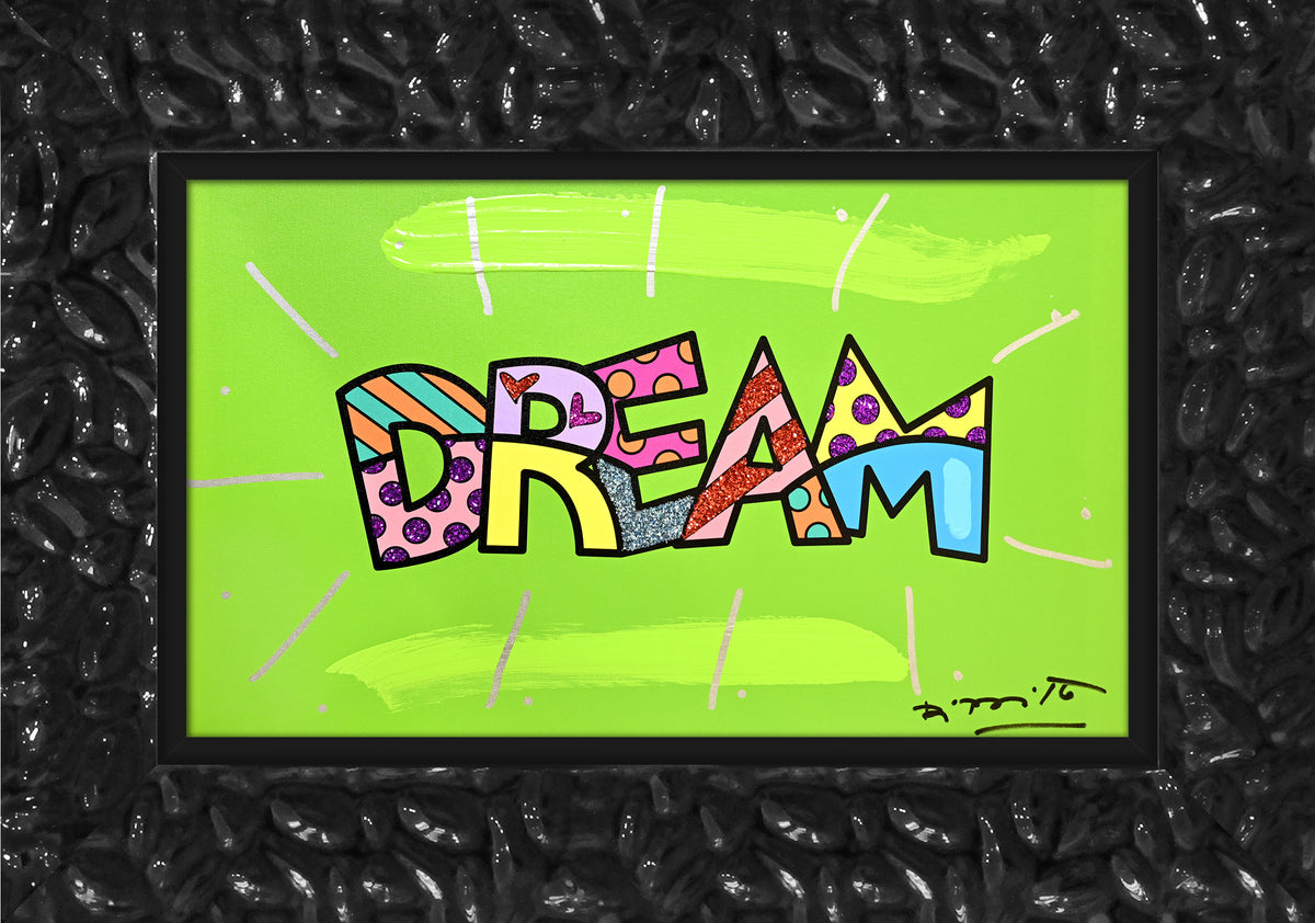 DREAM (WORD) -  Mixed Media Original