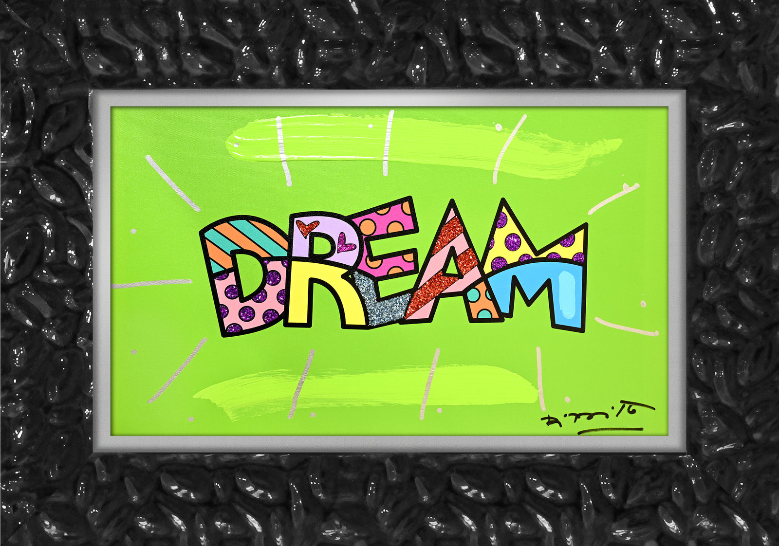 DREAM (WORD) -  Mixed Media Original