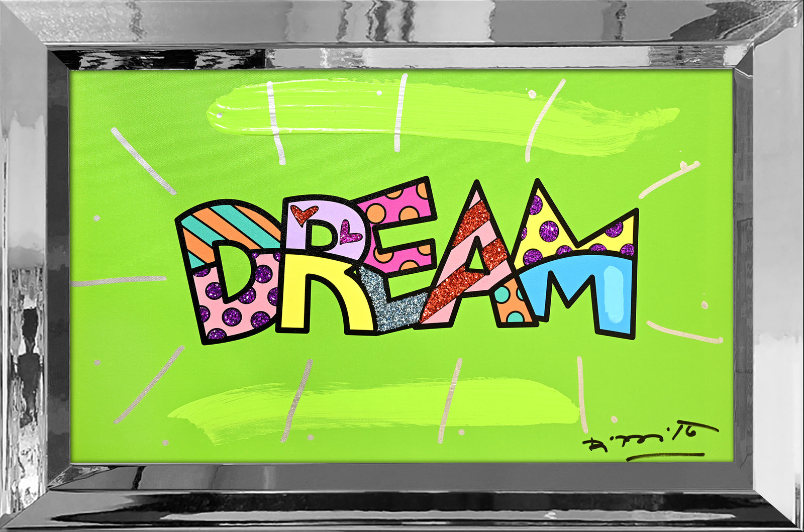 DREAM (WORD) -  Mixed Media Original