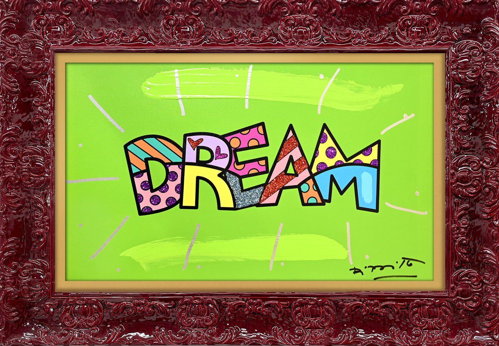 DREAM (WORD) -  Mixed Media Original