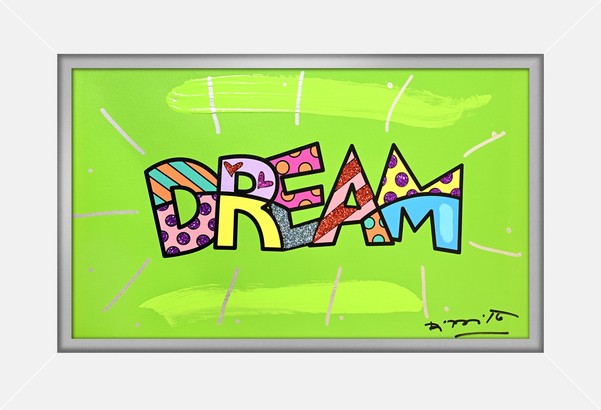 Dream (Word) - Mixed Media Original - Shop Britto