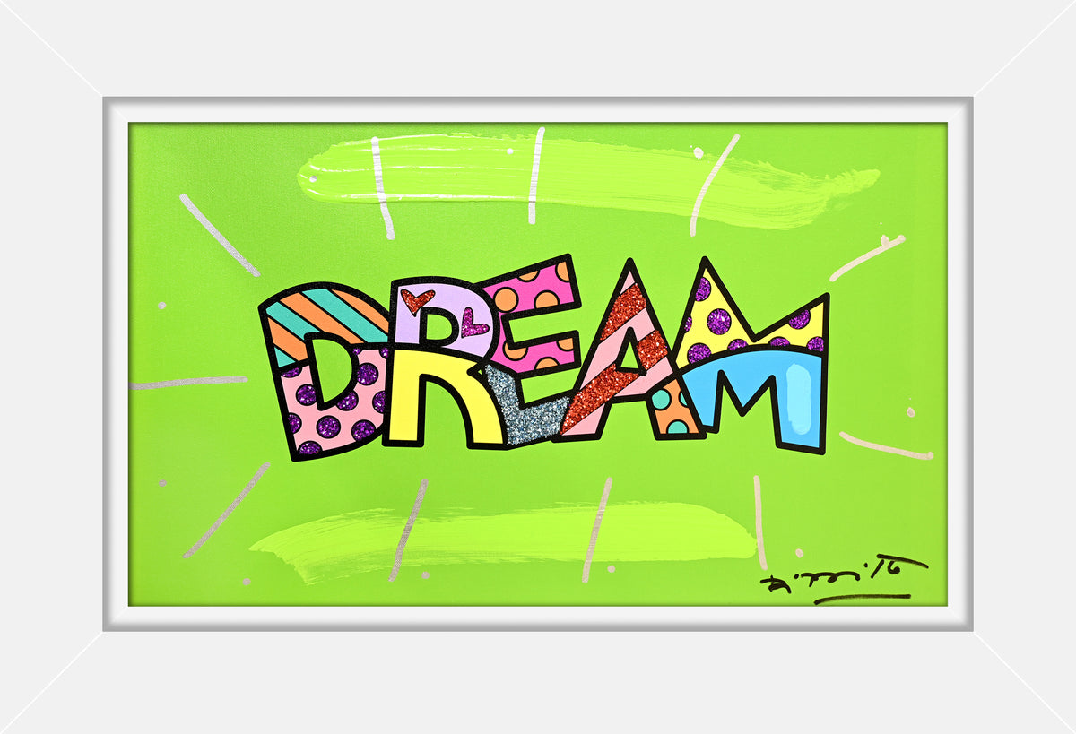 DREAM (WORD) -  Mixed Media Original