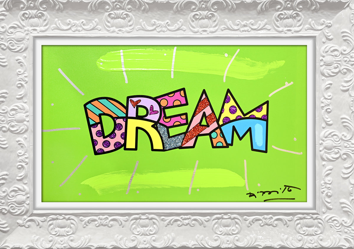 DREAM (WORD) -  Mixed Media Original