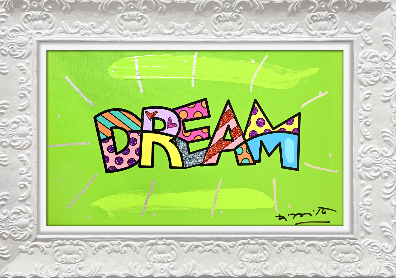 DREAM (WORD) -  Mixed Media Original