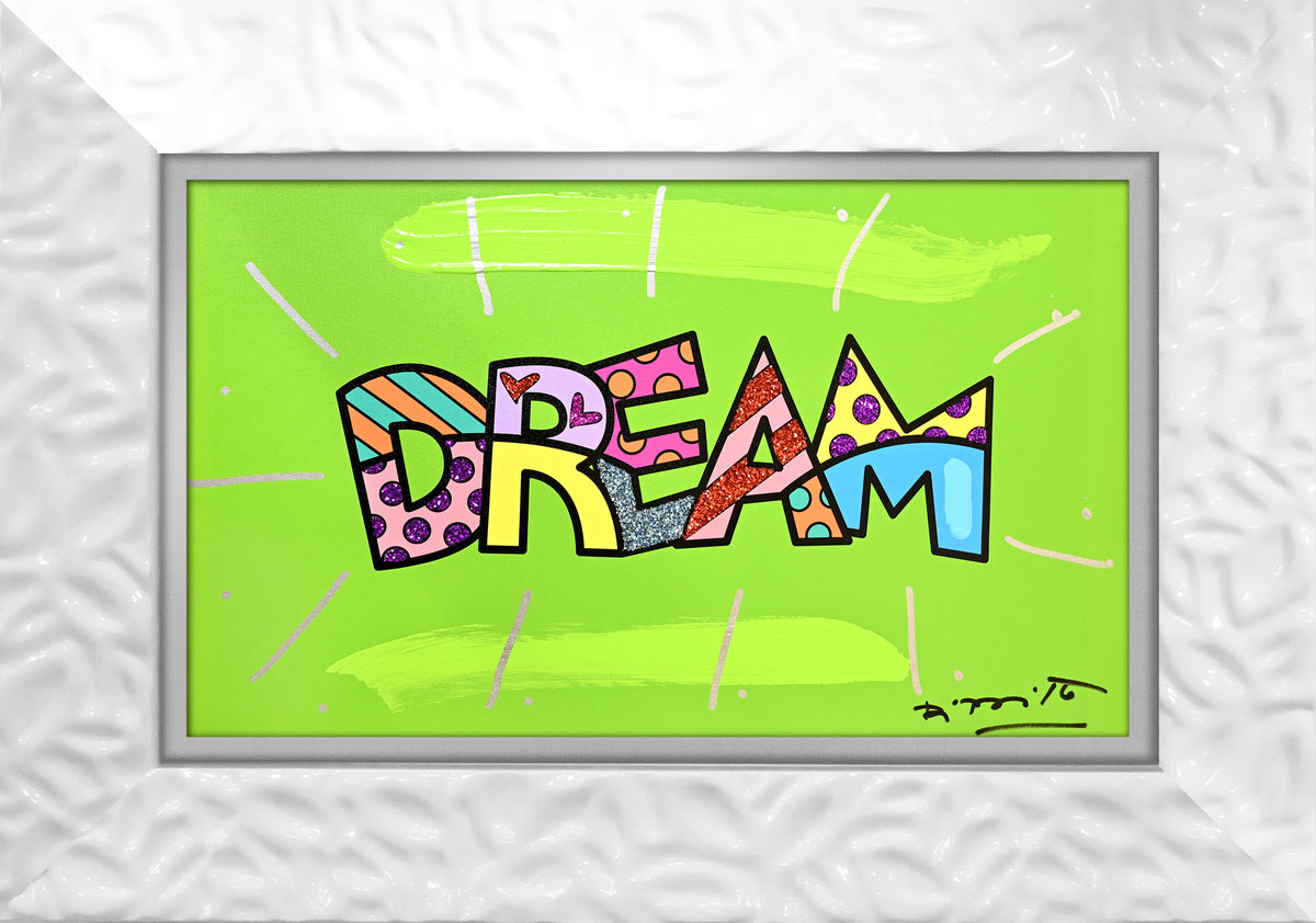 DREAM (WORD) -  Mixed Media Original