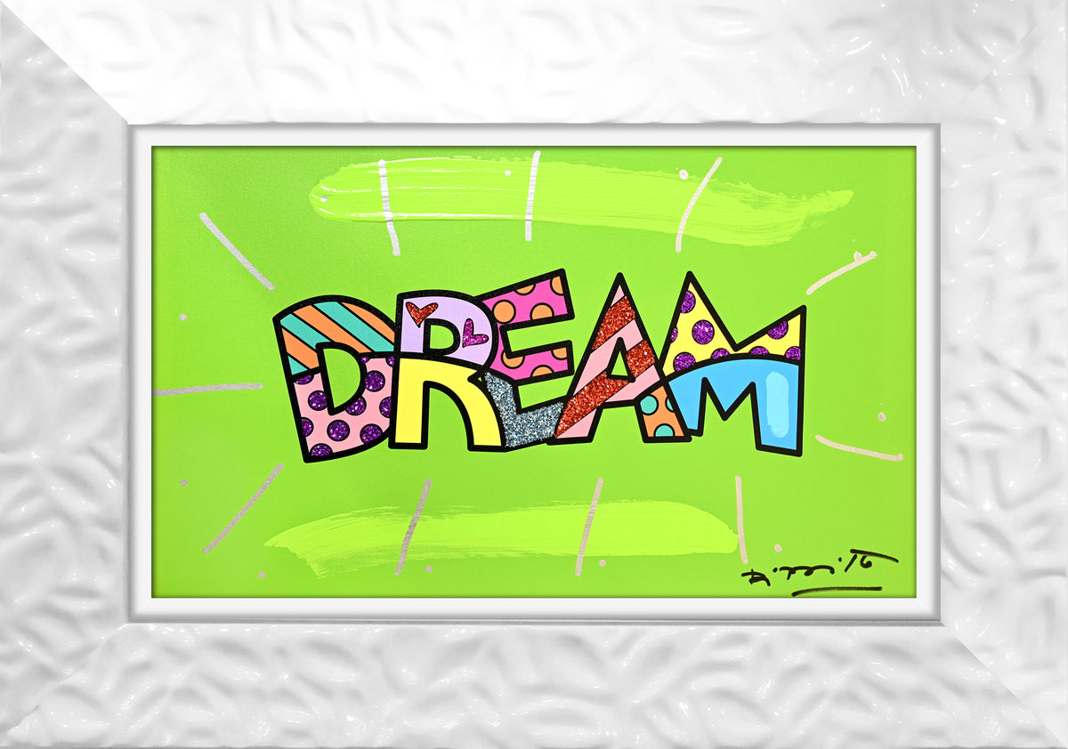 DREAM (WORD) -  Mixed Media Original
