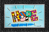 HOPE (WORD) -  Mixed Media Original