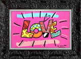 LOVE (WORD) -  Mixed Media Original