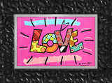 LOVE (WORD) -  Mixed Media Original