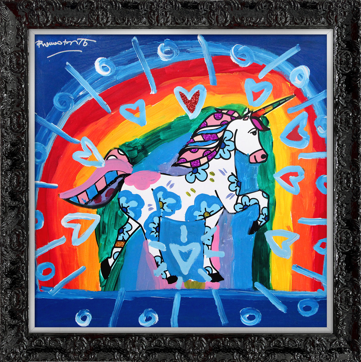 UNICORN -  Mixed Media Original