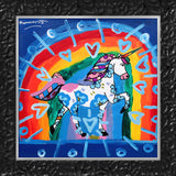 UNICORN -  Mixed Media Original