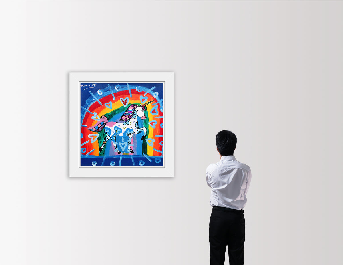 UNICORN -  Mixed Media Original