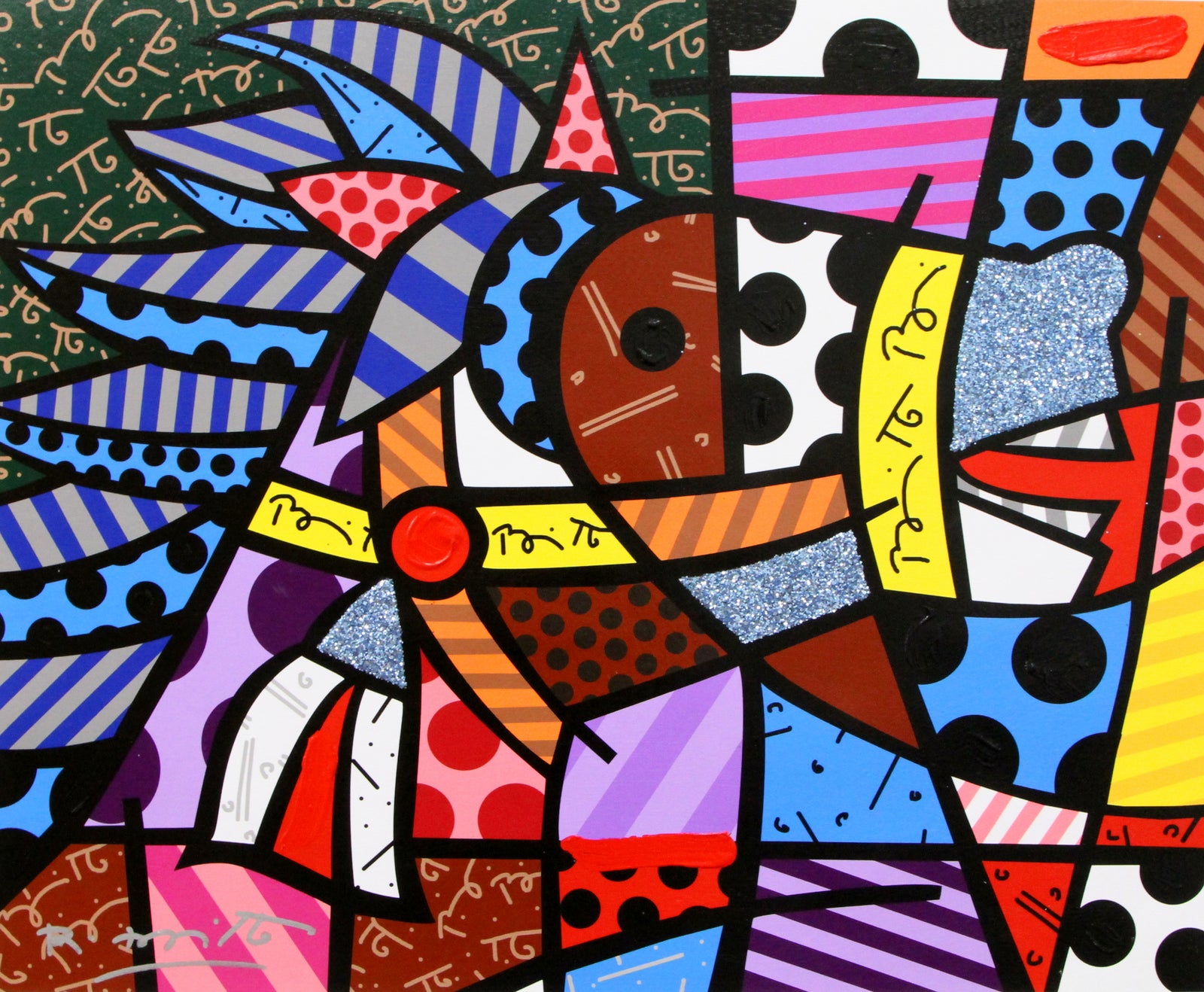 HORSE -  Mixed Media Original